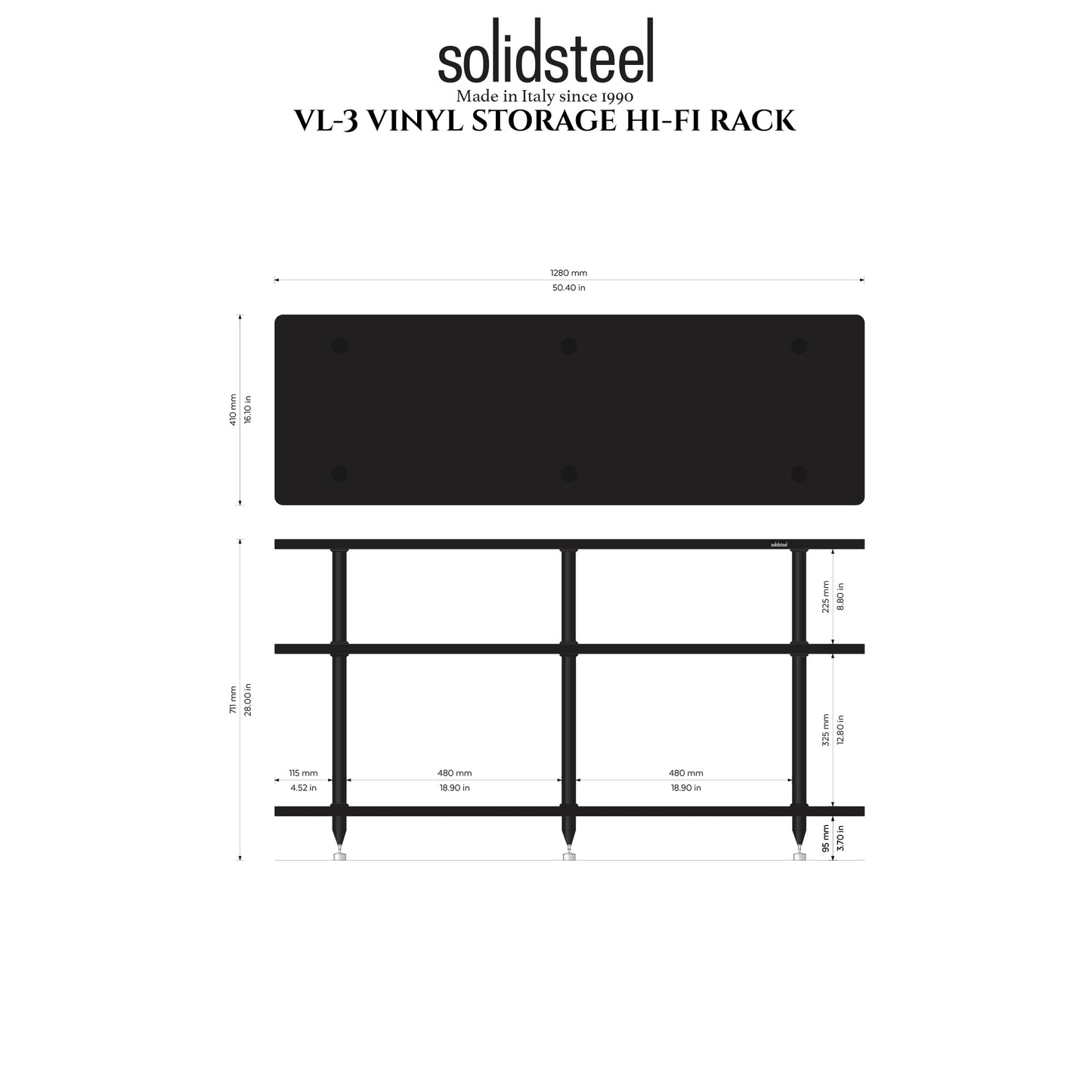 VL Series | Hi-Fi & Record Furniture