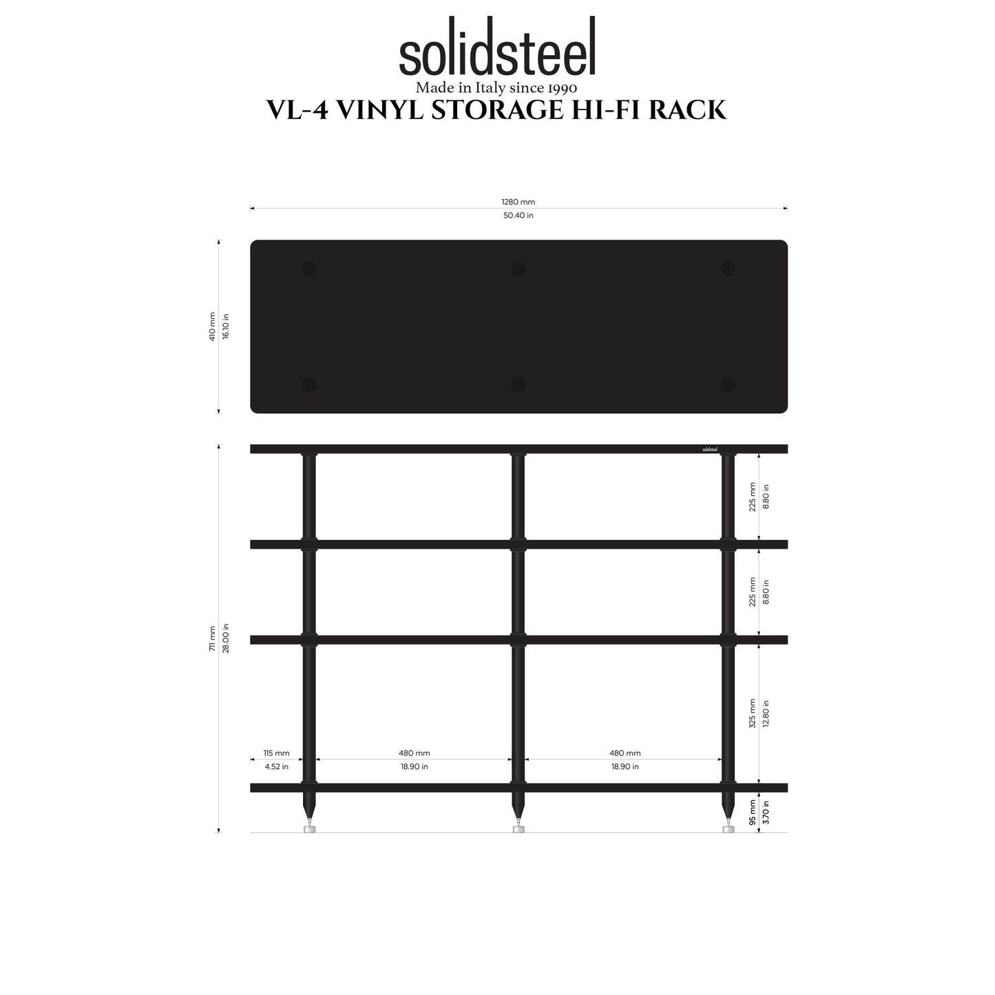 VL Series | Hi-Fi & Record Furniture