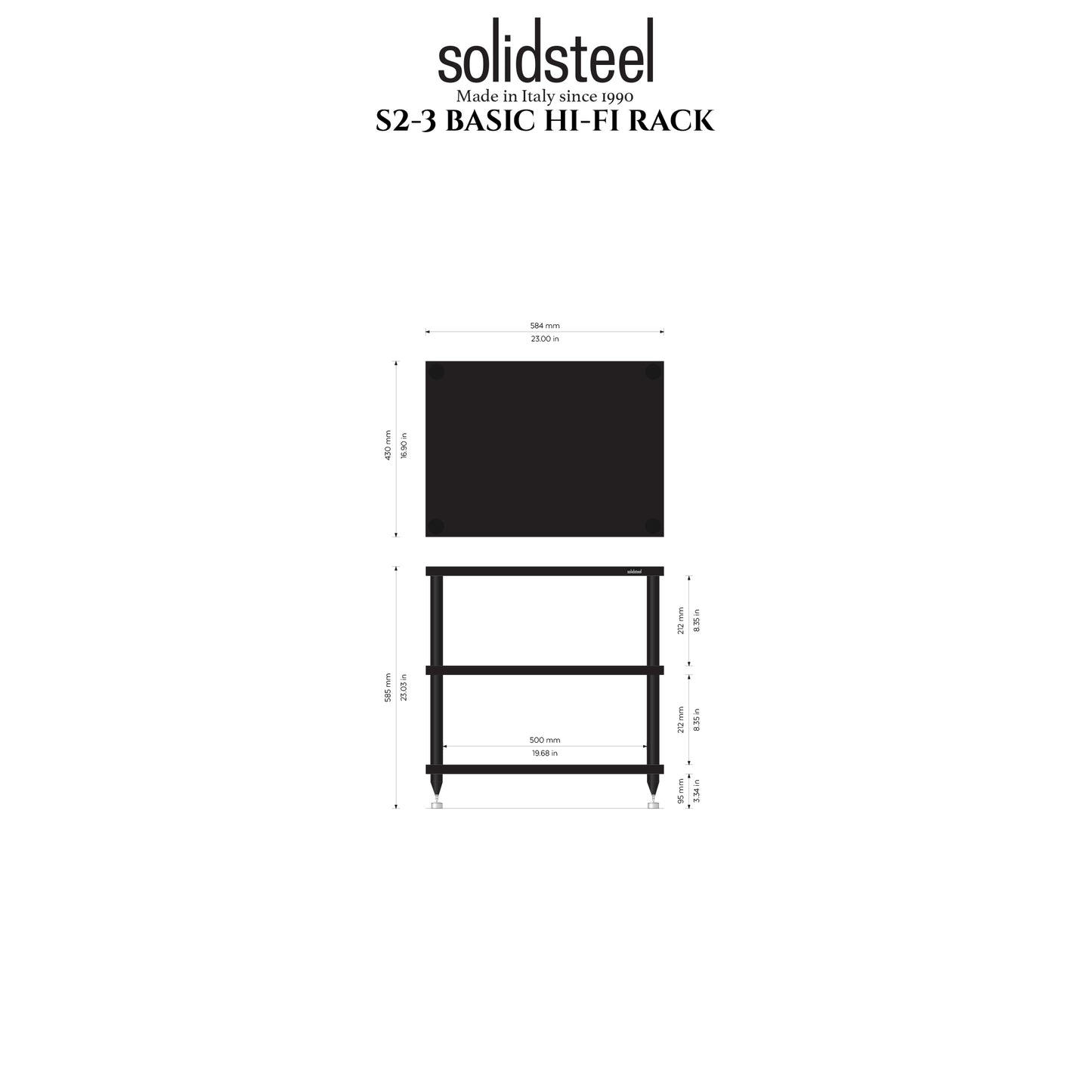 S2 Series | Hi-Fi Racks