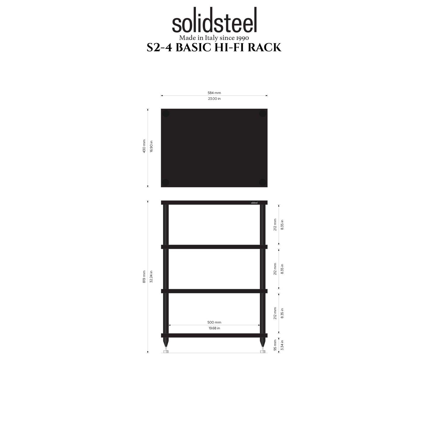 S2 Series | Hi-Fi Racks
